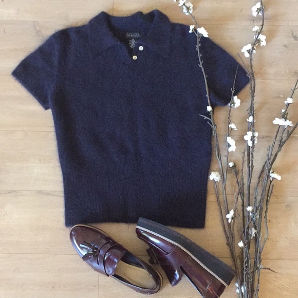 Limited Paris London New York Tops Limited London Paris New York Angora Top Sz M Poshmark